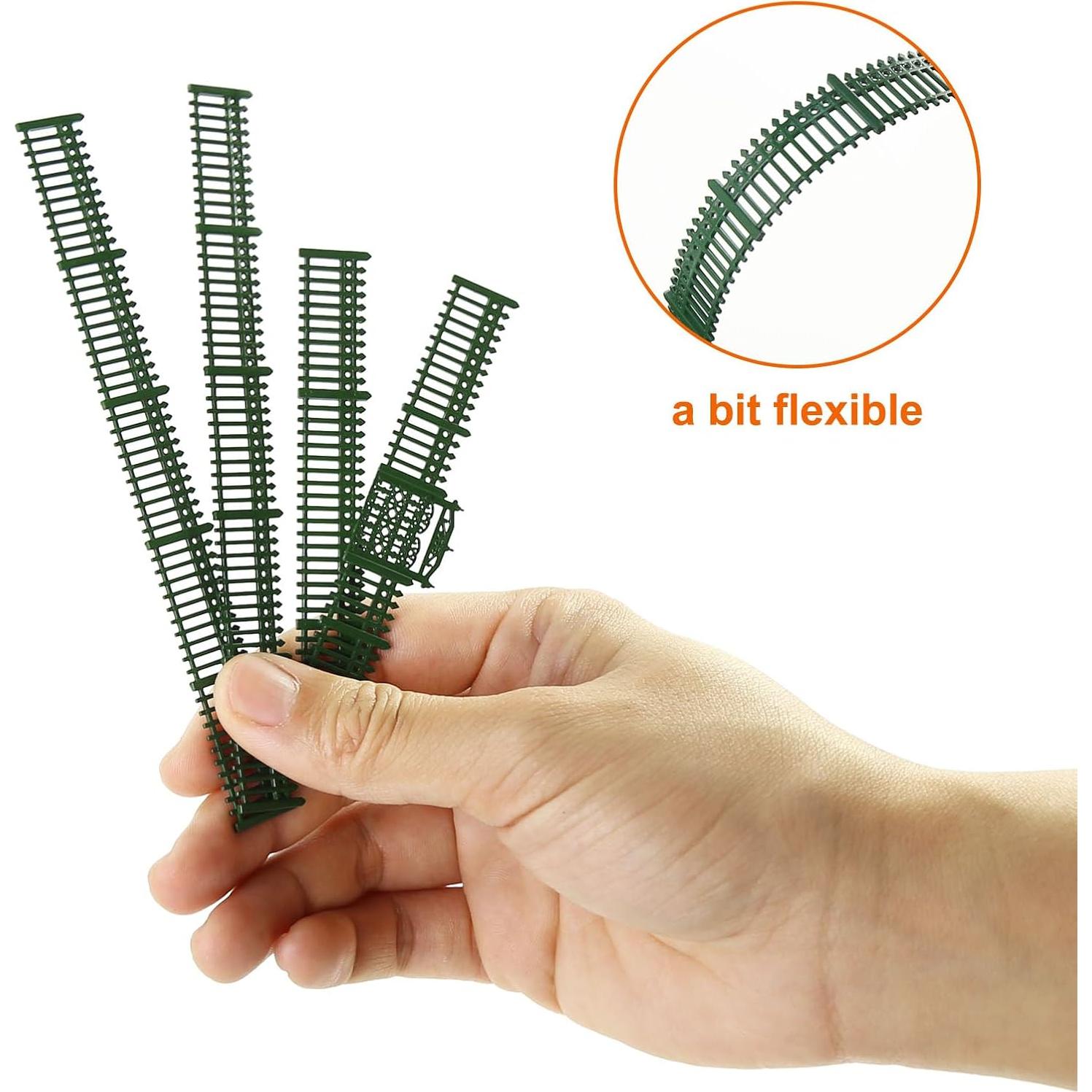 Cercas Modelo Escala N EVEMODEL Estilo A-Verde 1:160