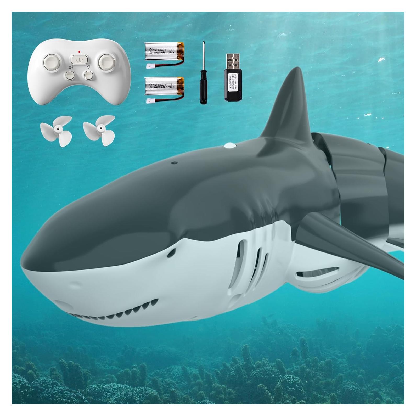 Tiburón RC Control Remoto 2.4GHz BLmukce 36.8cm Negro