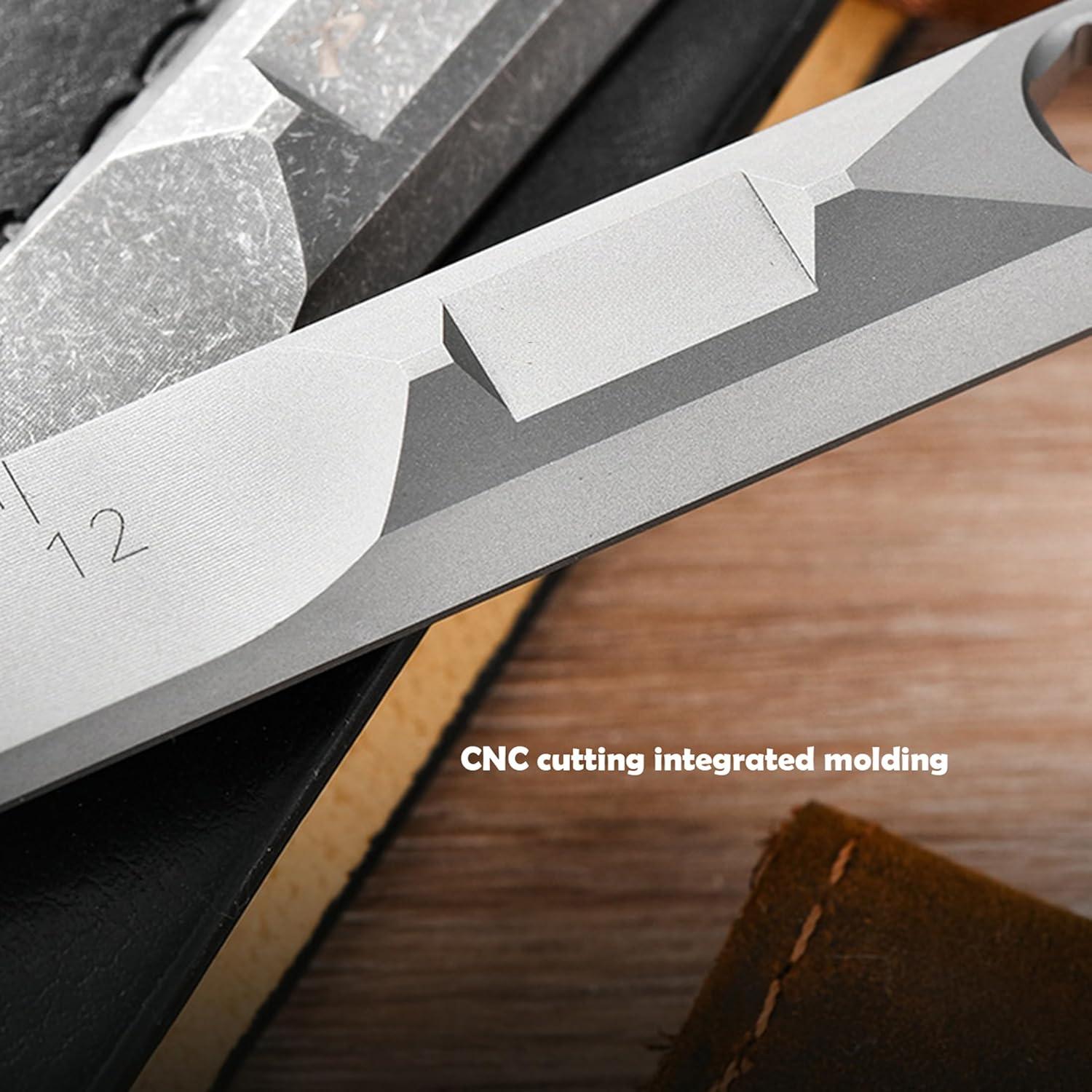 Regla Métrica de Titanio 12 cm Hamans con Llave Hexagonal 5 mm