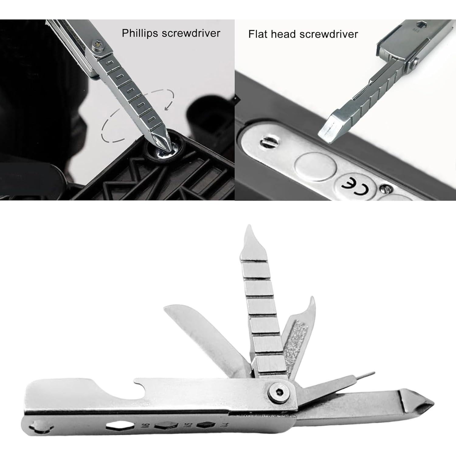 Multiherramienta 11 en 1 TWEW Acero Inoxidable Plegable