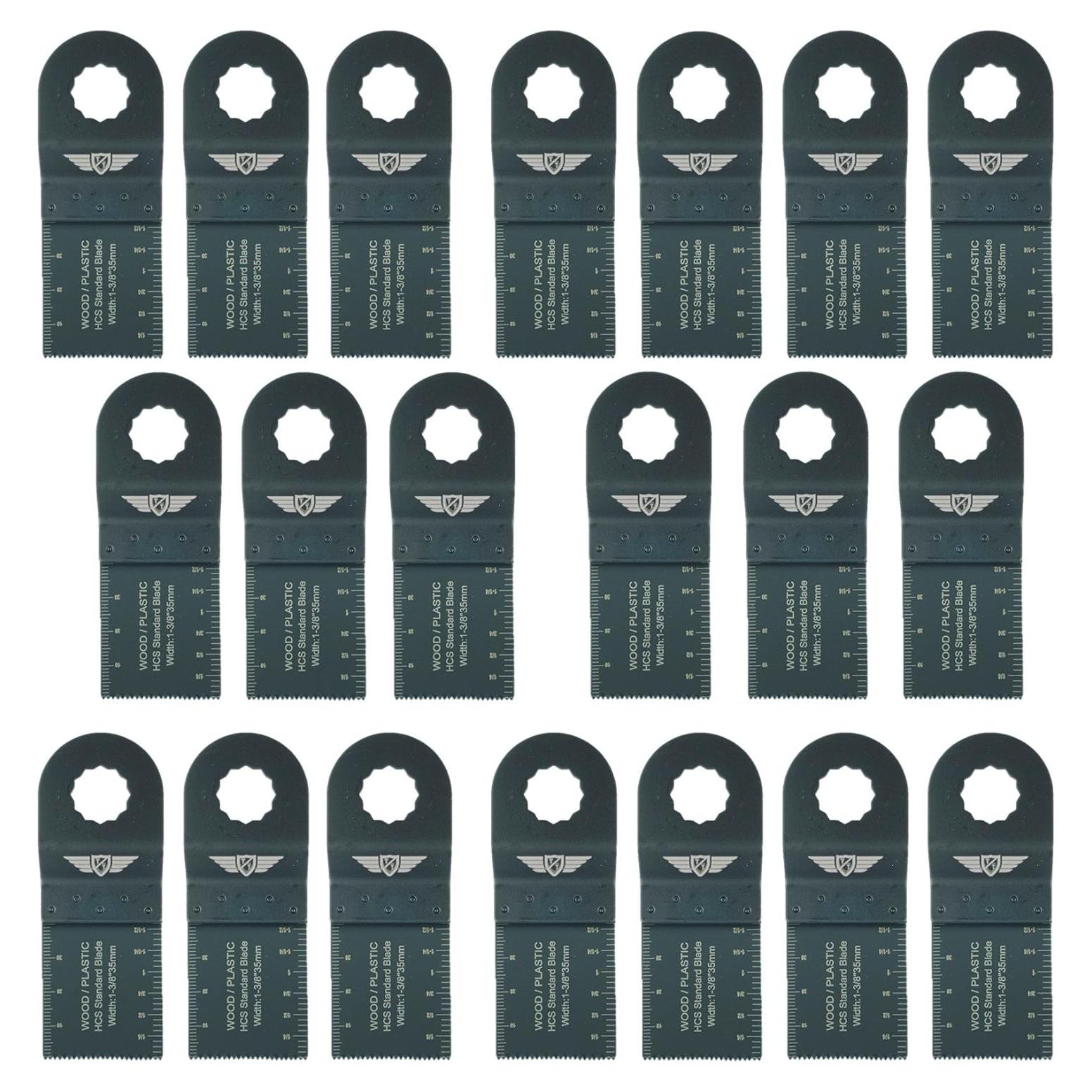 20 Cuchillas de Diente Fino TopsTools WX35F para Multitool