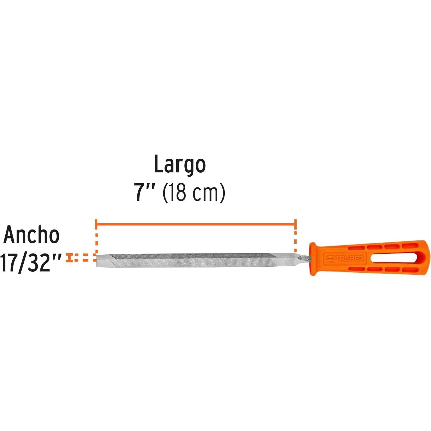 Multiherramienta Lima Triangular Truper Acero Inoxidable 17.78 cm