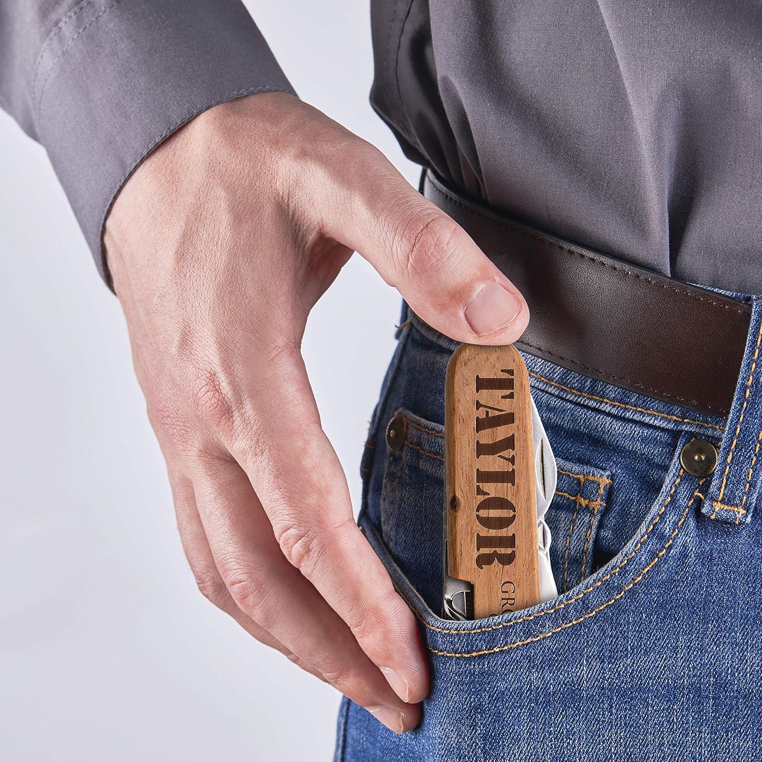 Multiherramienta Personalizada de Madera - Artículos Increíbles