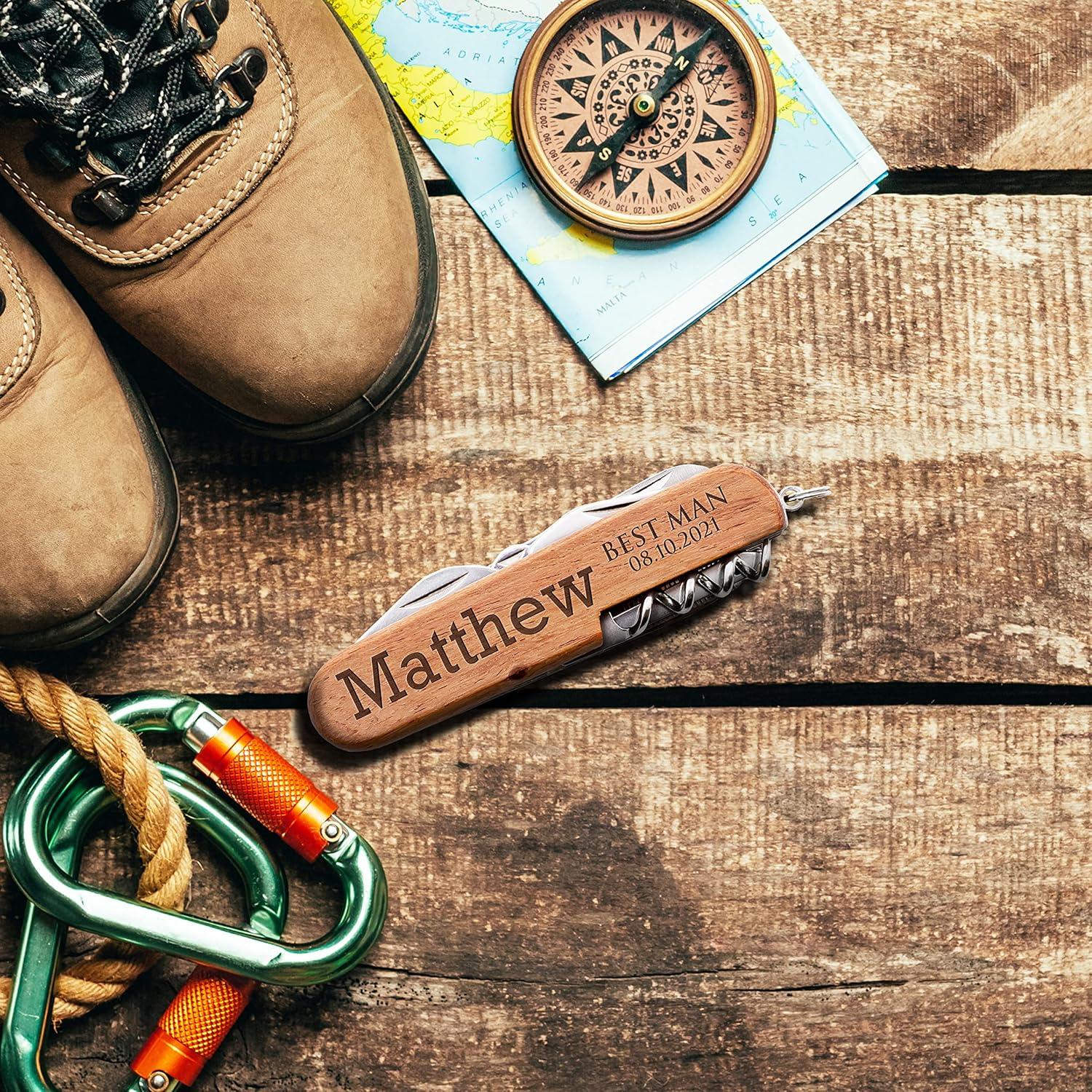 Multiherramienta Personalizada de Madera - Artículos Increíbles
