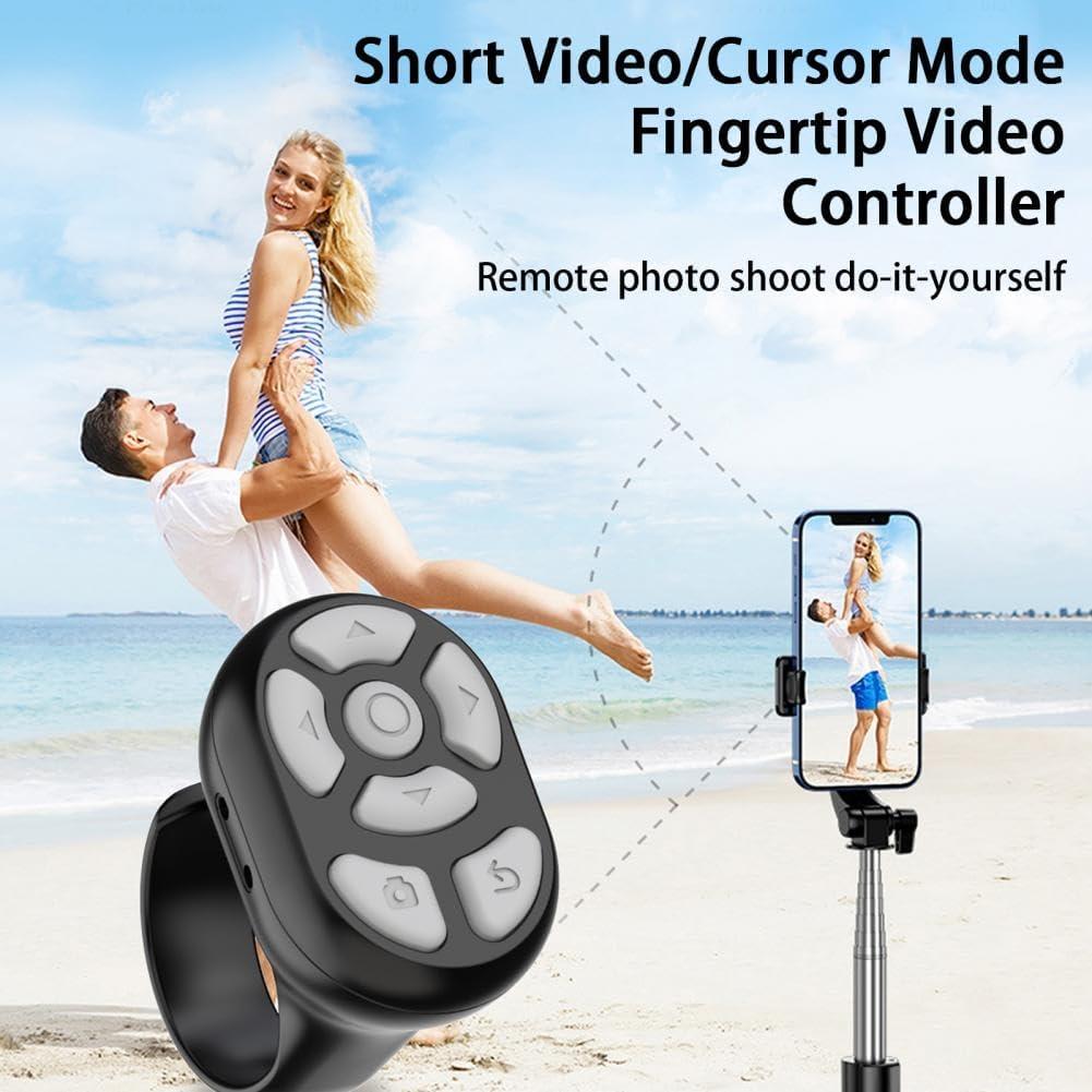 Control Remoto Inalámbrico MOIMI Bluetooth 5.3 Blanco