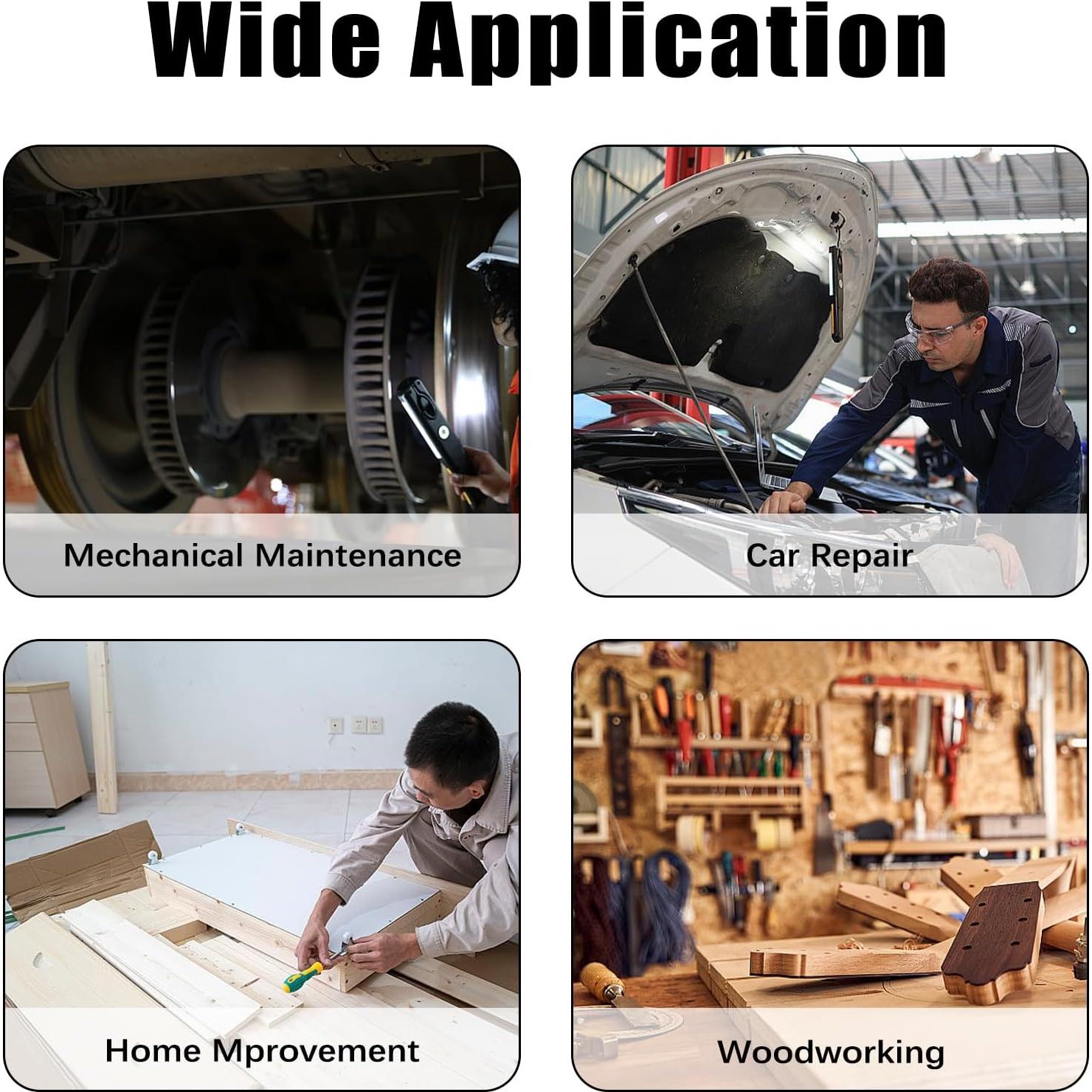 Llave de vaso mini Flylin 1/4" 72 dientes reversible 107mm