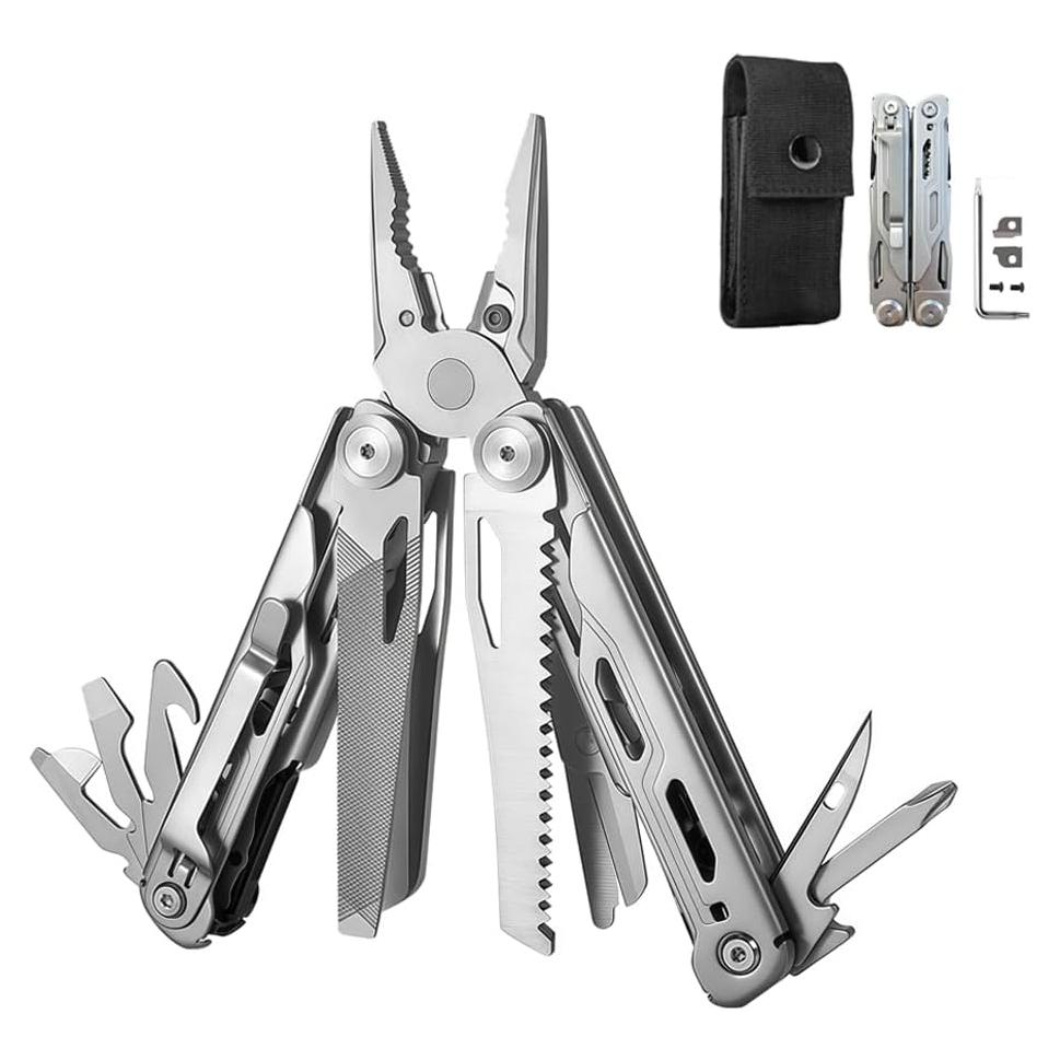 Multiherramienta Maerd P6 de Acero Inoxidable 440A 17 en 1