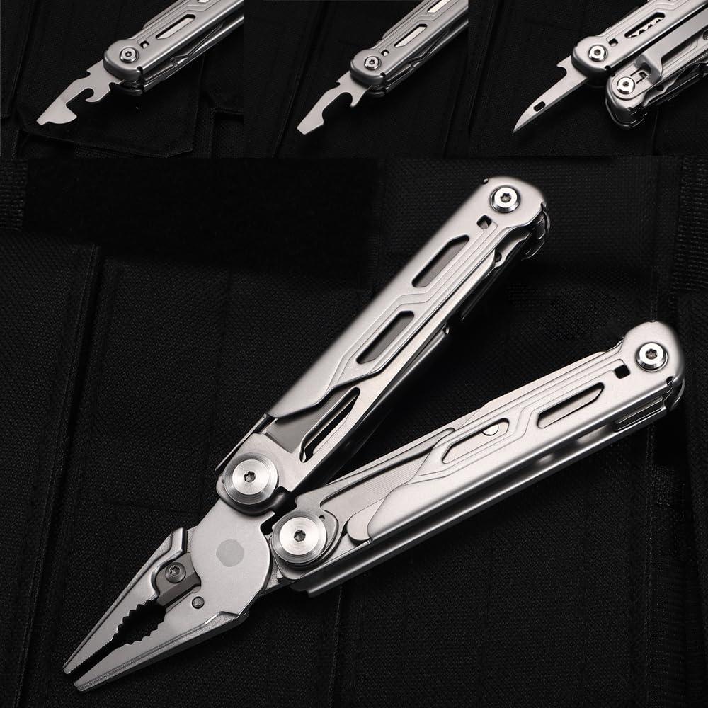 Multiherramienta Maerd P6 de Acero Inoxidable 440A 17 en 1