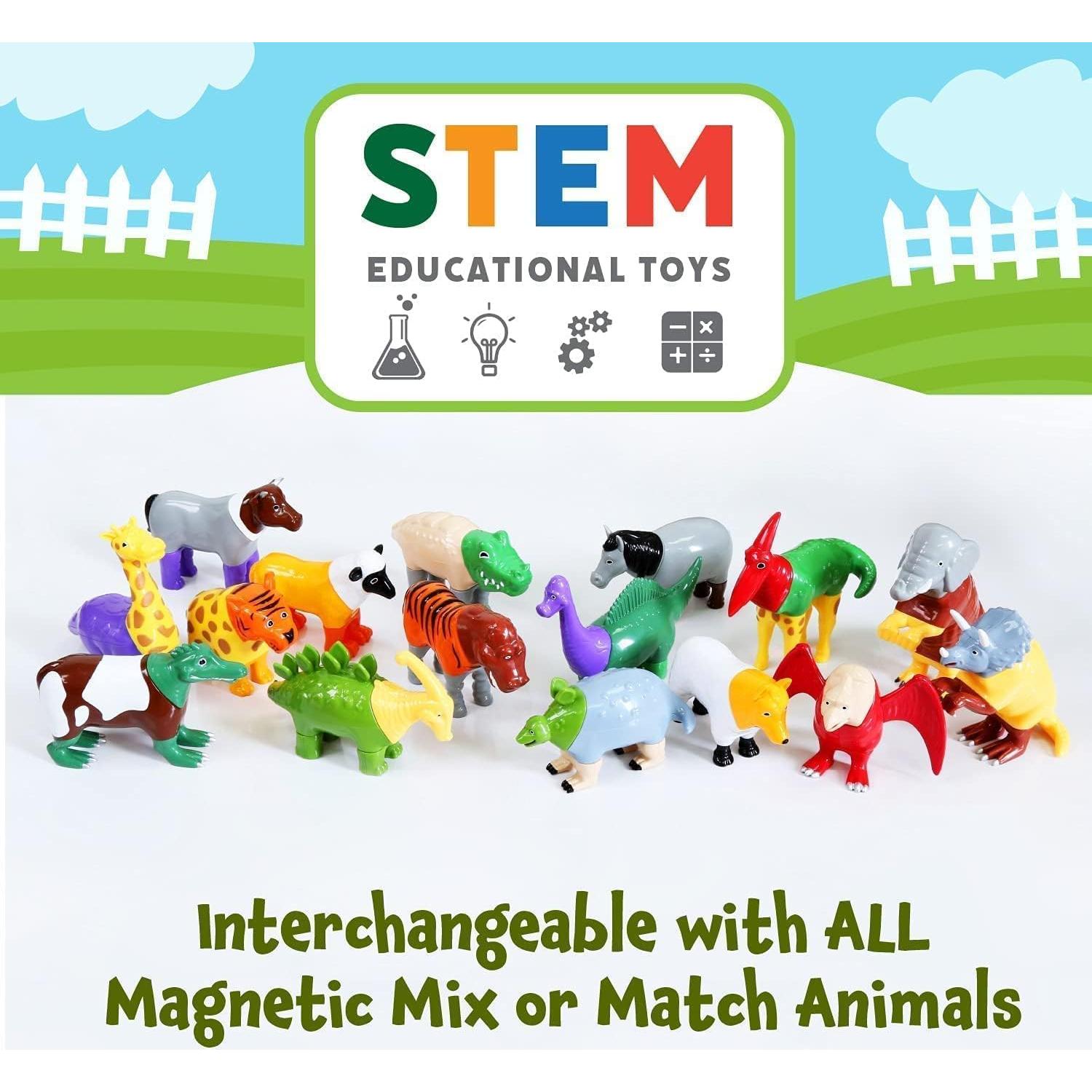 Juego de Juguetes Magnéticos Popular Playthings 16 Piezas