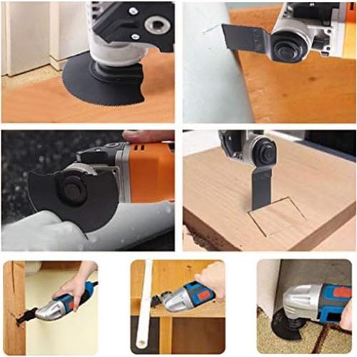 Kit de Hojas de Sierra Oscilante Tooloflife 68 Piezas