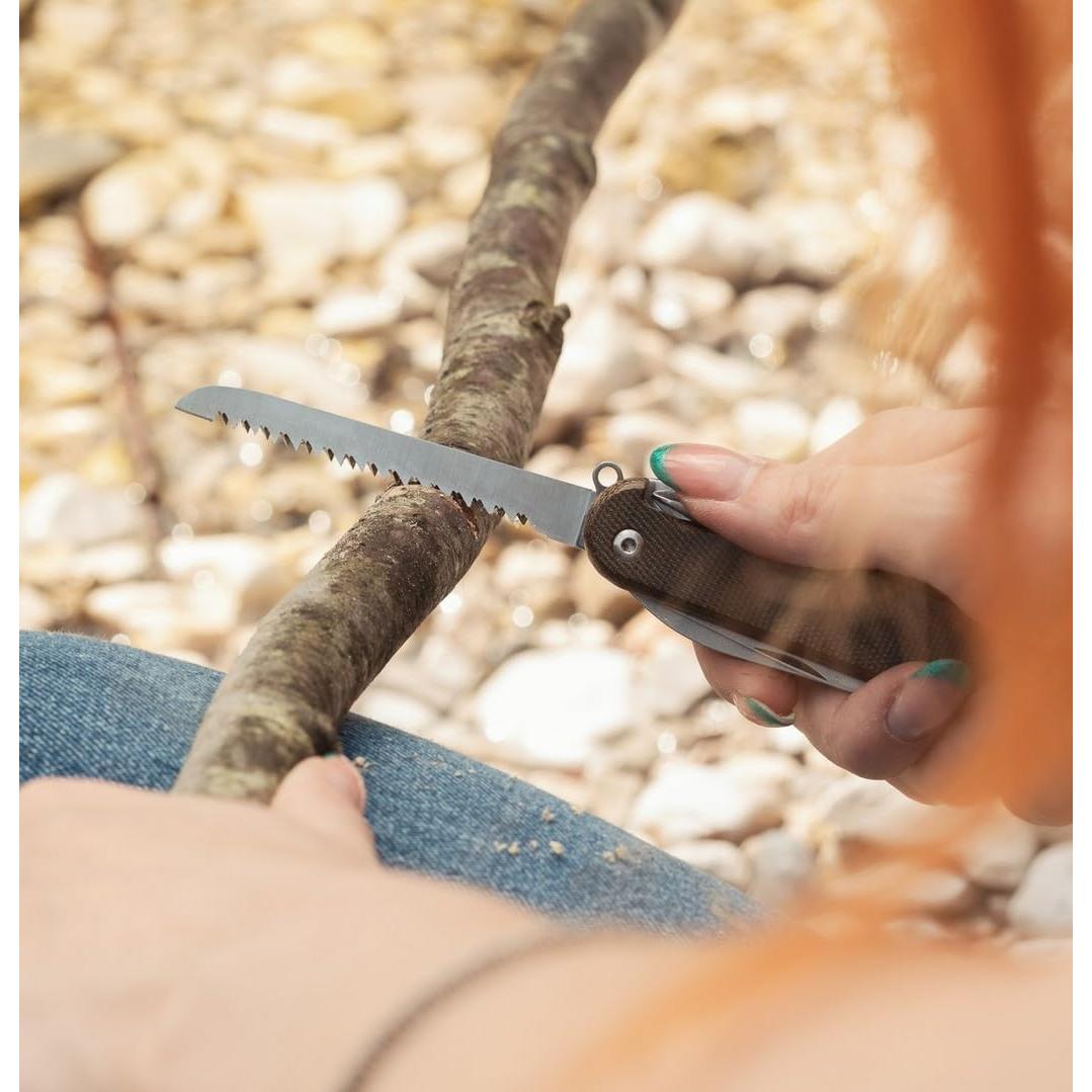 Cuchillo de Bolsillo MKM Malga 5 MagnaCut Micarta Verde