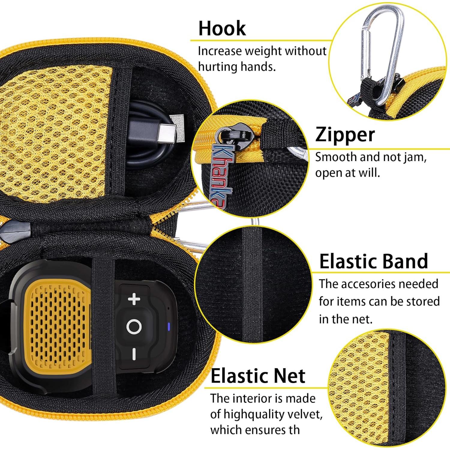 Funda Dura Resistente al Agua para Altavoz Dewalt Jobsite Pro