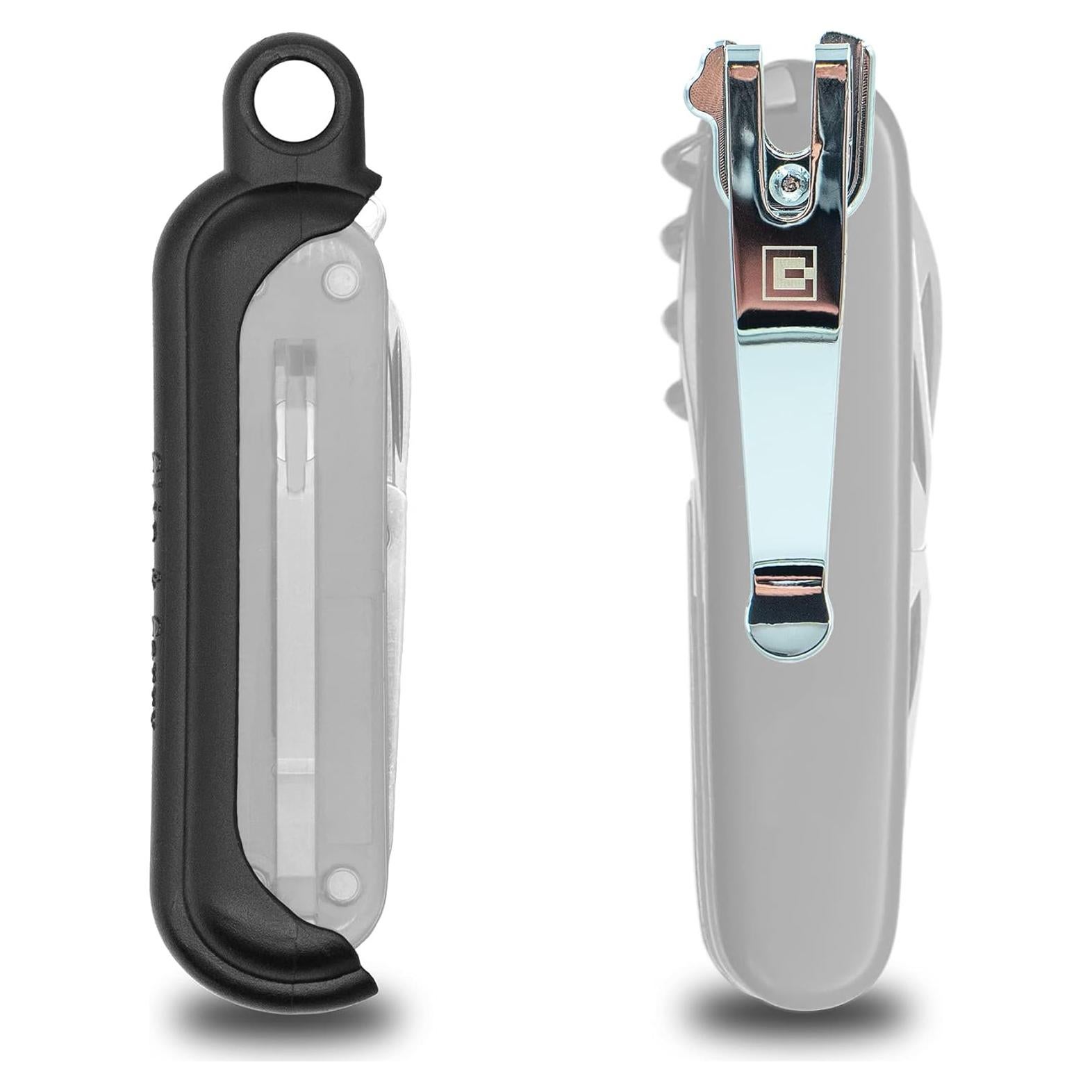 Paquete Clip & Carry SwissQlip para cuchillo Victorinox 91mm