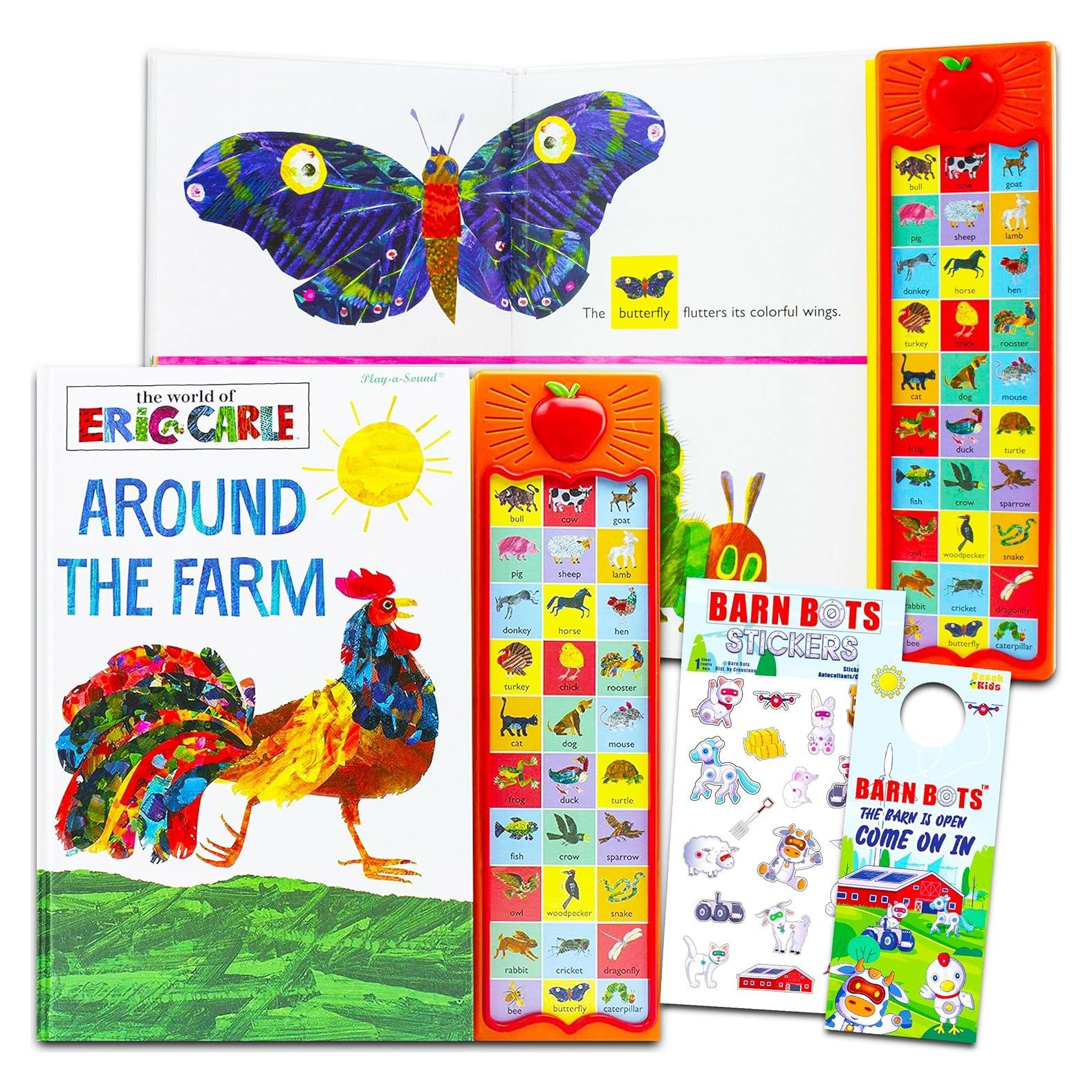 Conjunto de Libros Sonoros Eric Carle - Alrededor de la Granja