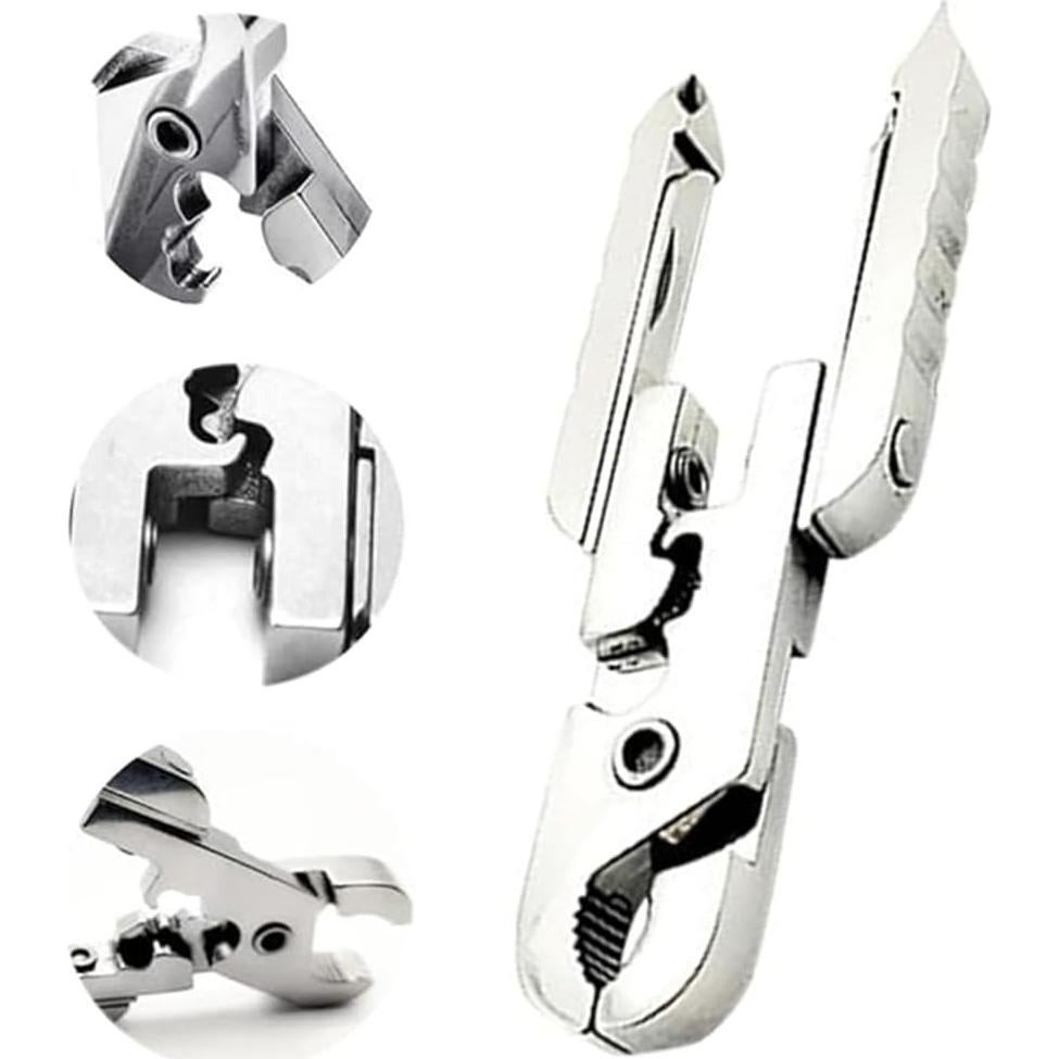 Alicate Multifuncional Plegable OULIGET 10 en 1 Acero Inoxidable