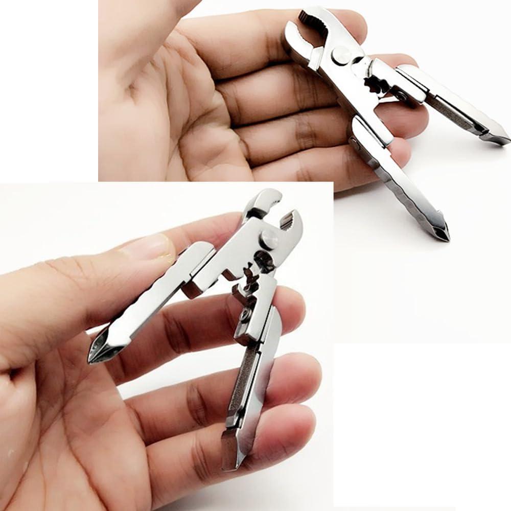 Alicate Multifuncional Plegable OULIGET 10 en 1 Acero Inoxidable