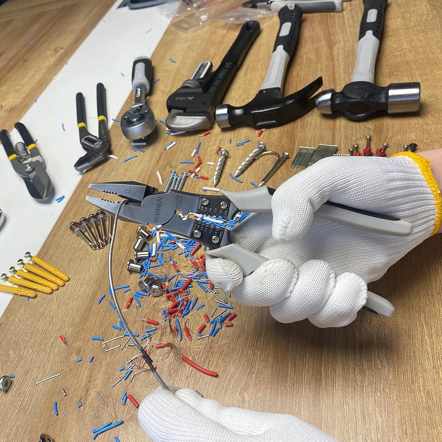 Juego de Alicates Multiusos BOOSDEN 3 Pcs - 8 y 9 Pulgadas