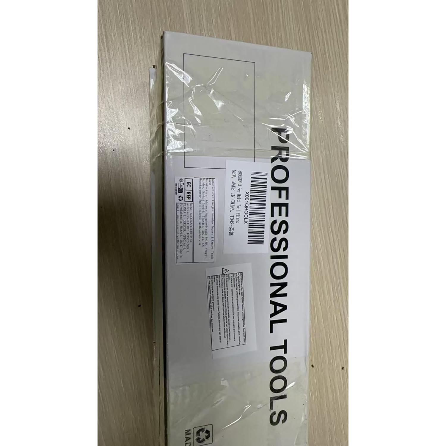 Juego de Alicates Multiusos BOOSDEN 3 Pcs - 8 y 9 Pulgadas