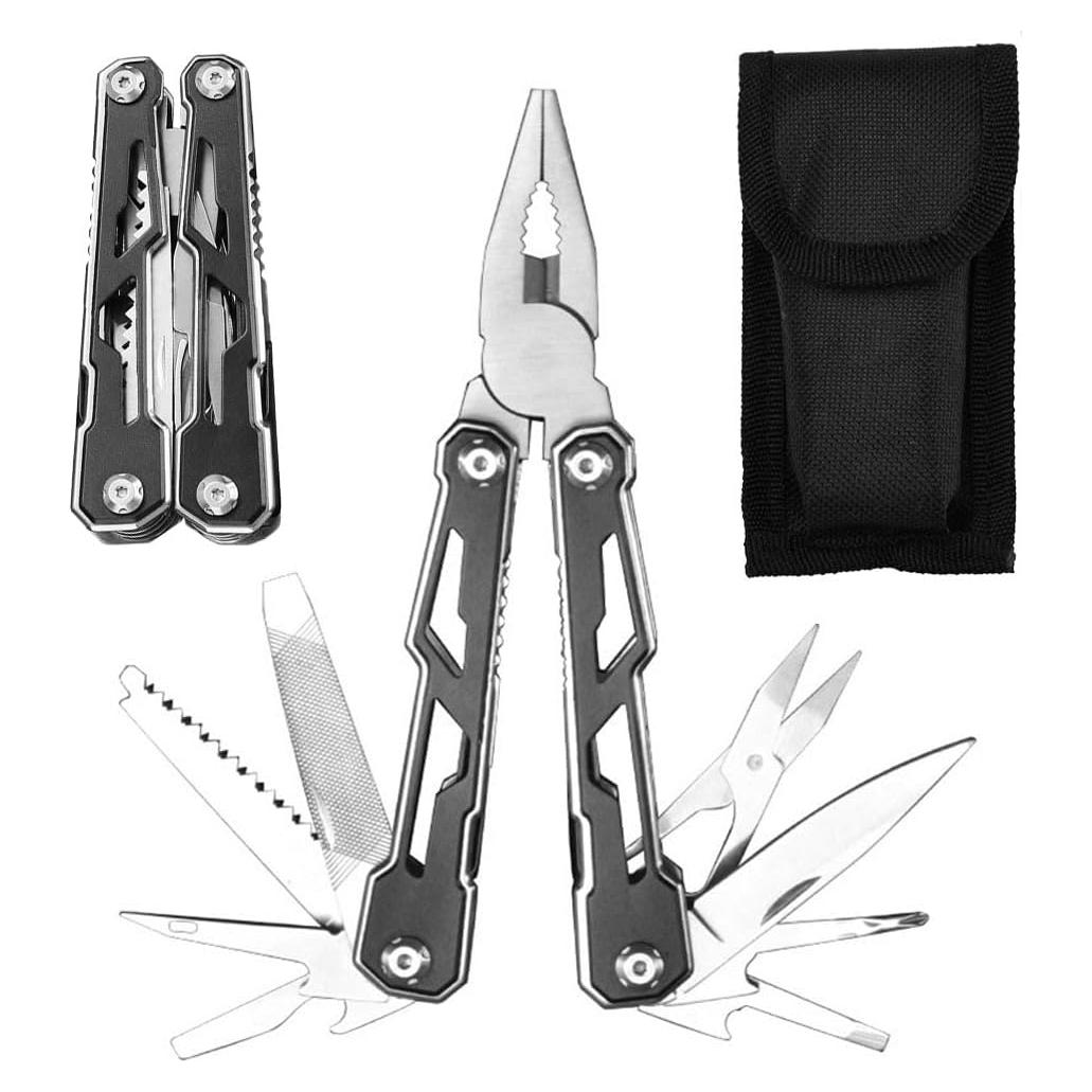 Multiherramienta 17 en 1 Logrand de Acero Inoxidable para Camping