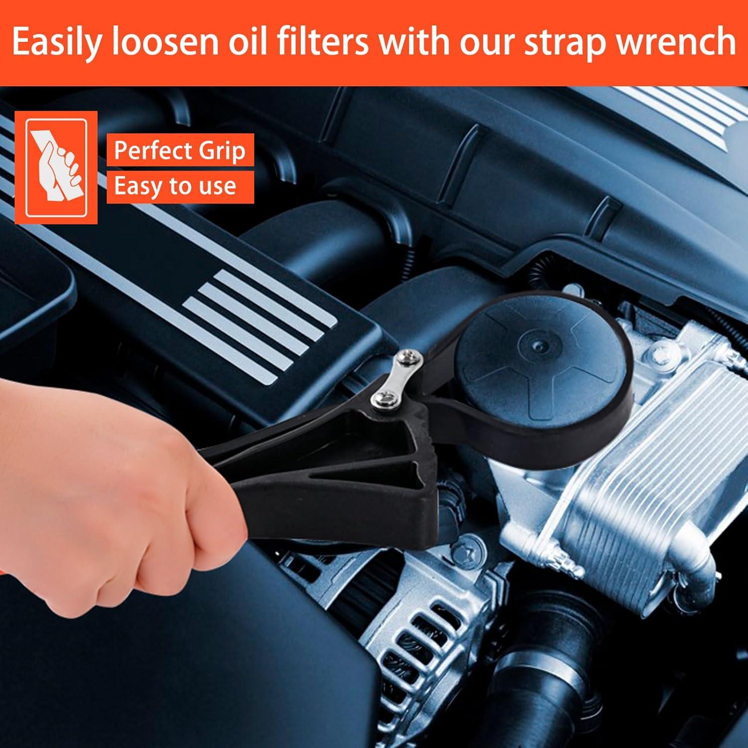 Juego de llaves de correa de goma 20 en 1 + multiherramienta