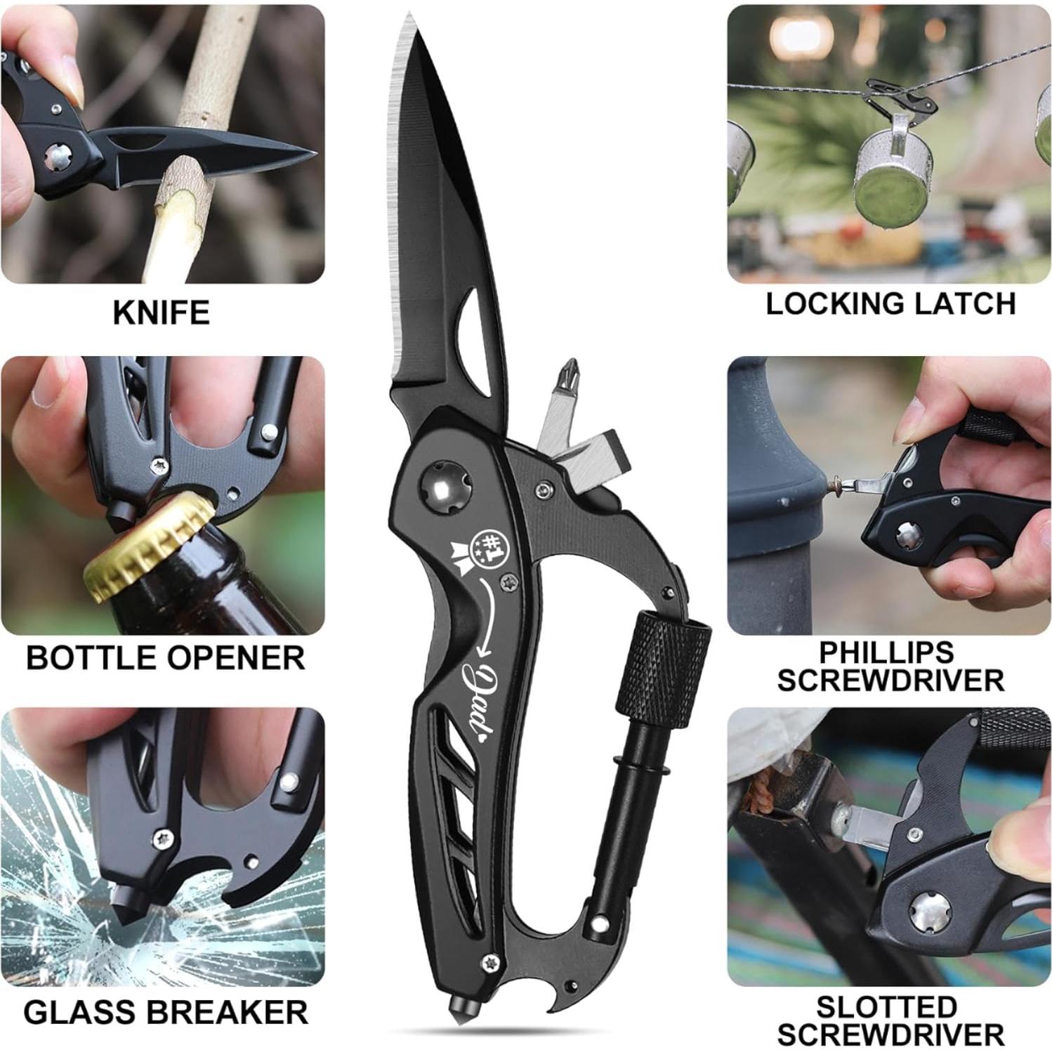 Multiherramienta 6 en 1 para Papá - Regalo Único Día del Padre