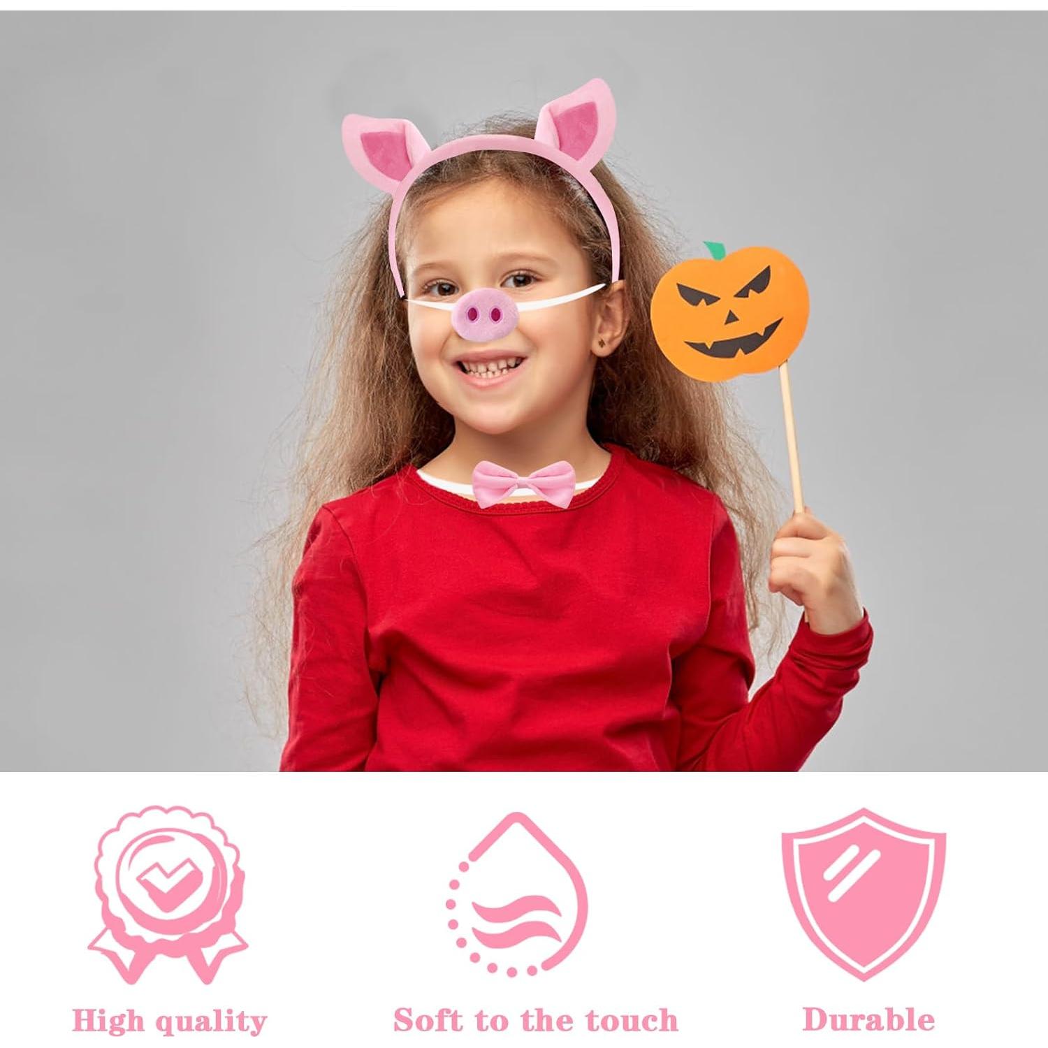 Disfraz de Cerdo para Niños con Accesorios Completos