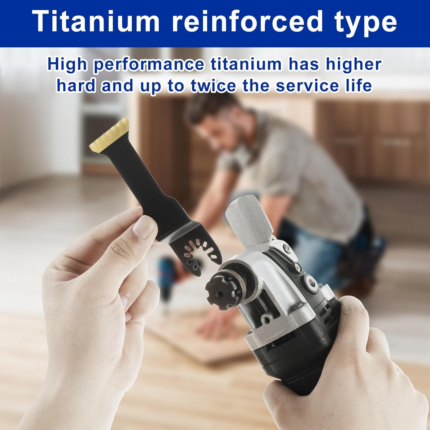 Juego de 5 Hojas de Sierra Oscilante PoDhey 6.99 cm Bimetálicas