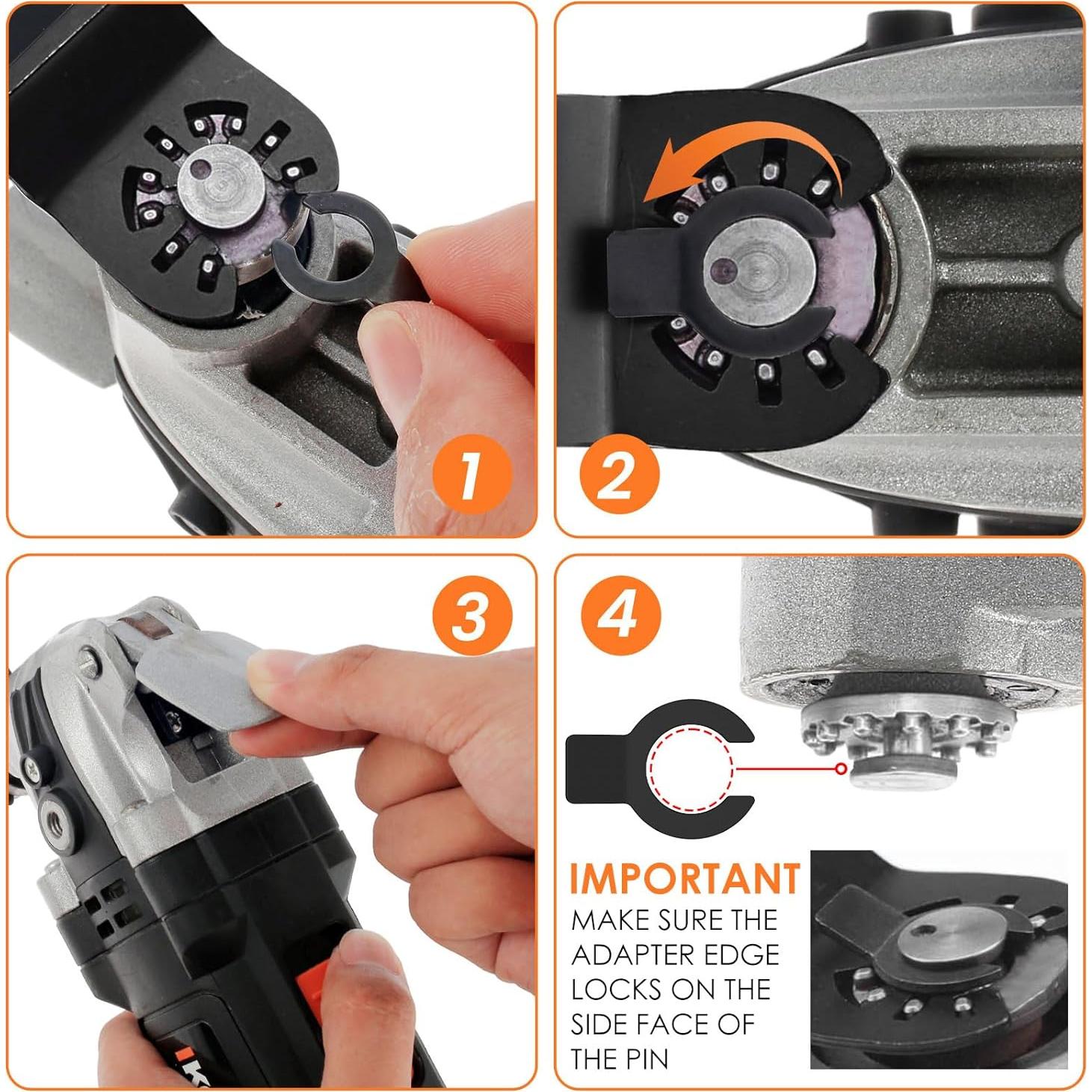 Kit de 20 Hojas de Sierra Oscilante SHASUXTING Multiusos