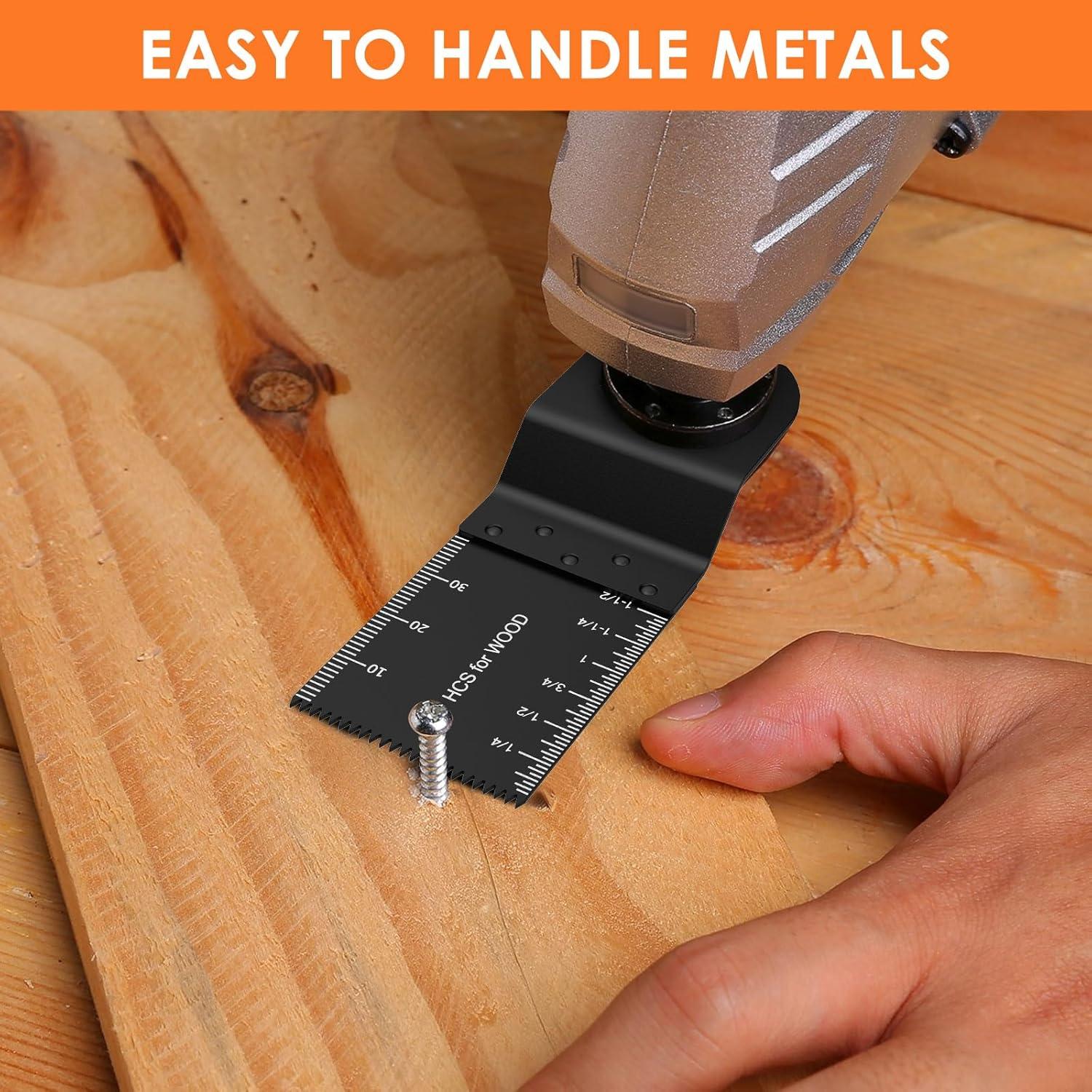 Kit de 20 Hojas de Sierra Oscilante SHASUXTING Multiusos