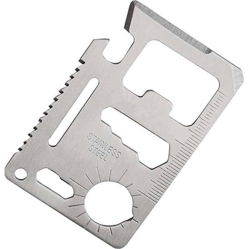 Herramienta Multiuso 11 en 1 Acero Inoxidable Pez Volador - 5 Pcs