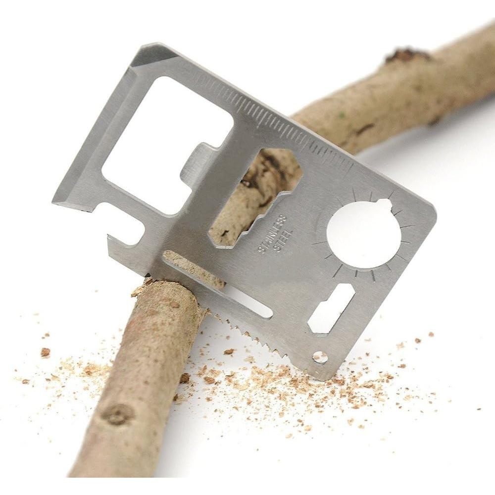 Herramienta Multiuso 11 en 1 Acero Inoxidable Pez Volador - 5 Pcs