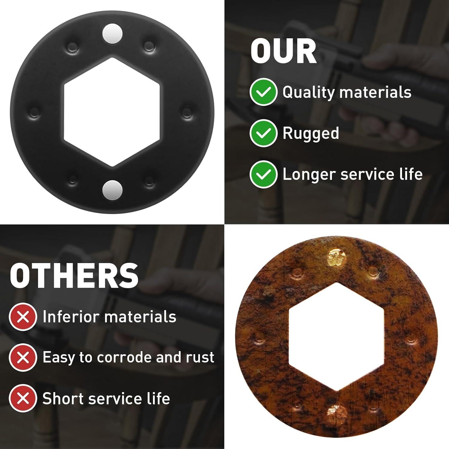 Adaptador de Accesorios Rockwell Sonicrafter RW8942 - 2 Piezas