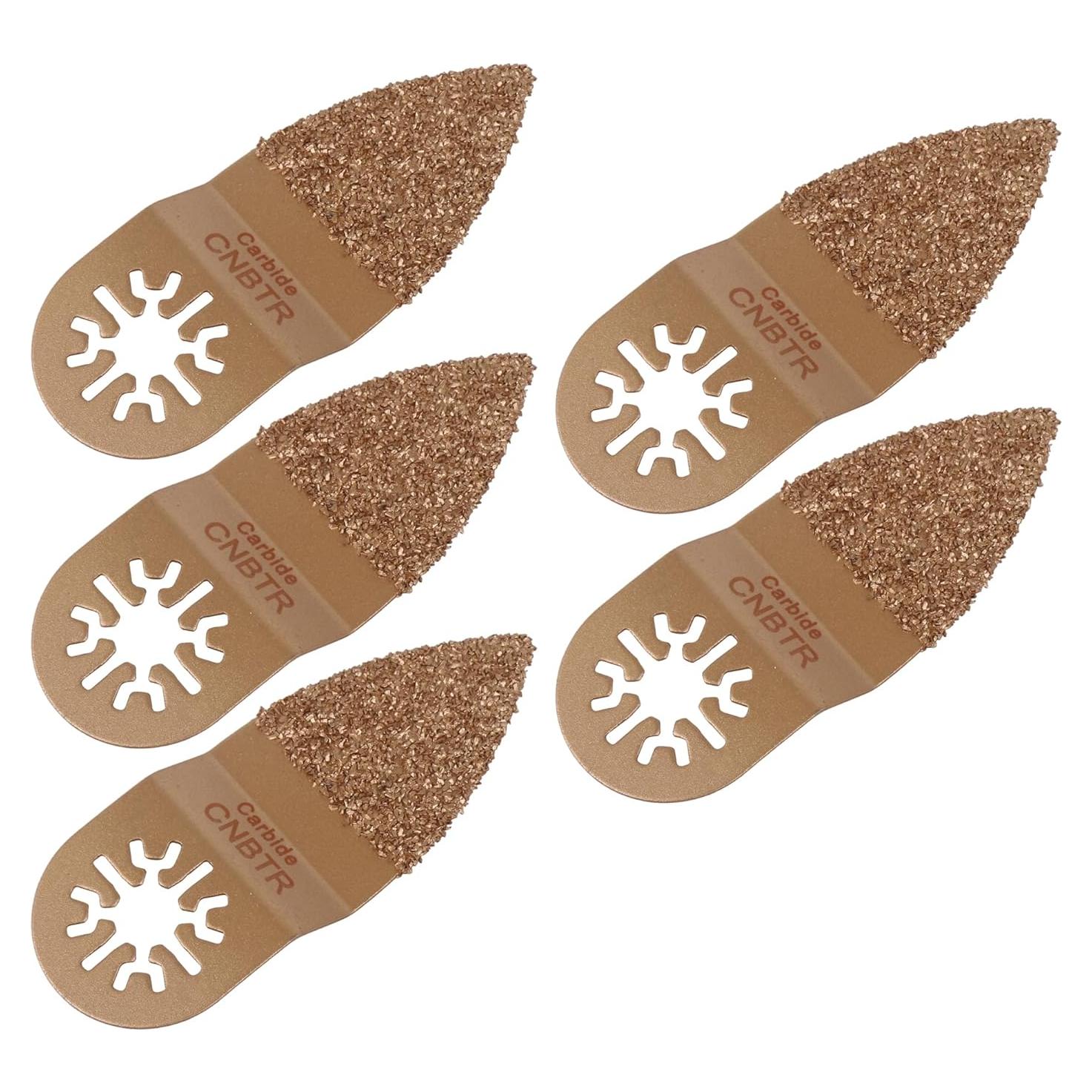 CNBTR 5 Piezas Almohadillas de Lijado Universal para Herramienta Oscilante