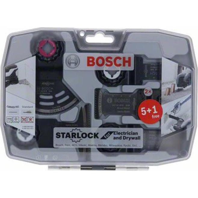 Conjunto de 6 Hojas de Corte Starlock Bosch Professional