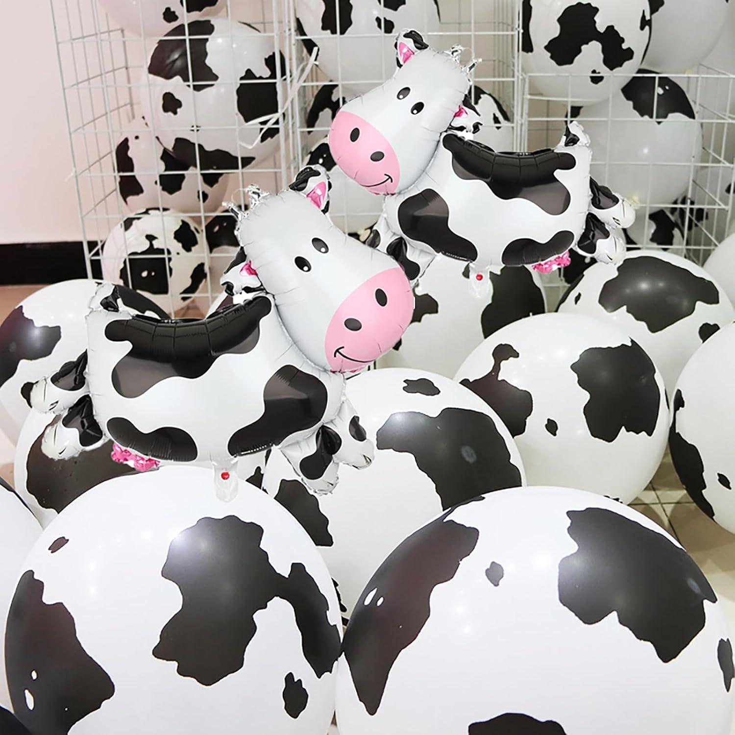 100 Globos de Vaca Hazyore 30 cm Decoración Fiesta Infantil