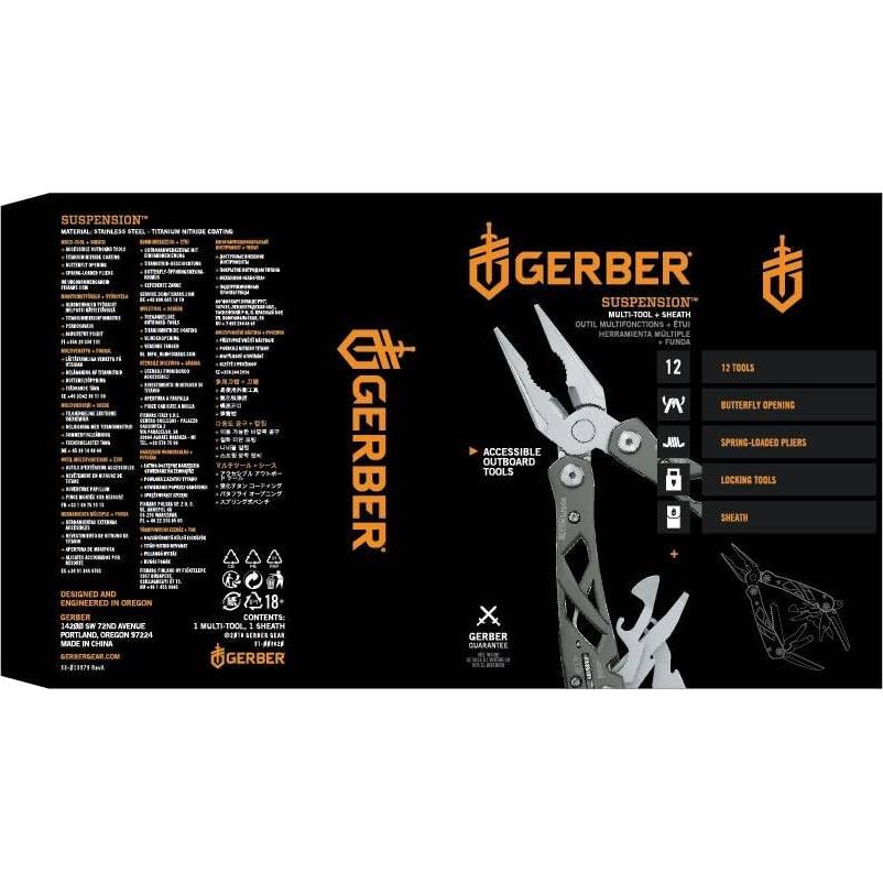Herramienta Multiuso Gerber Suspension 12 Funciones