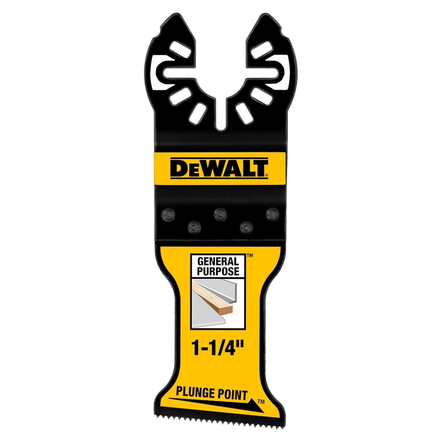 Hoja Oscilante PlungePoint DEWALT 1.25" Propósito General Paquete 10