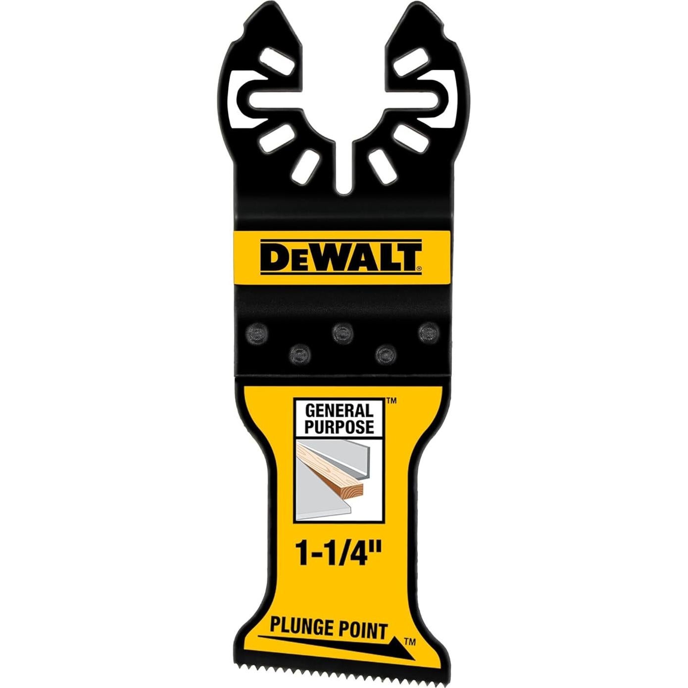 Hoja Oscilante PlungePoint DEWALT 1.25" Propósito General Paquete 10