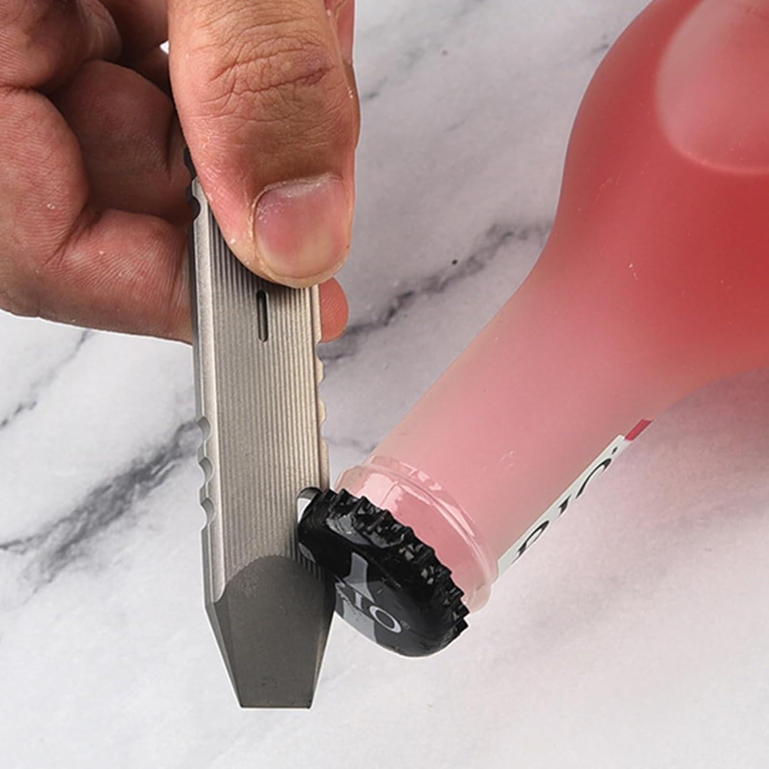 Barra de Palanca EDC Hamans de Titanio 95mm Antideslizante