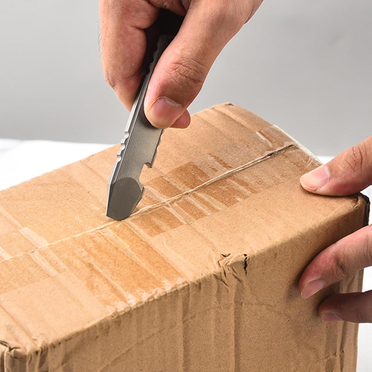 Barra de Palanca EDC Hamans de Titanio 95mm Antideslizante