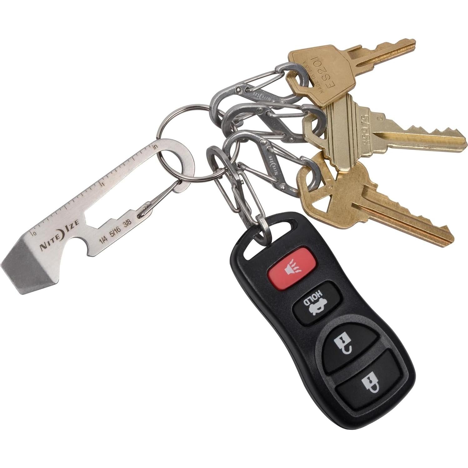 Nite Ize DoohicKey Multiherramienta Llave Acero Inoxidable 3 Piezas