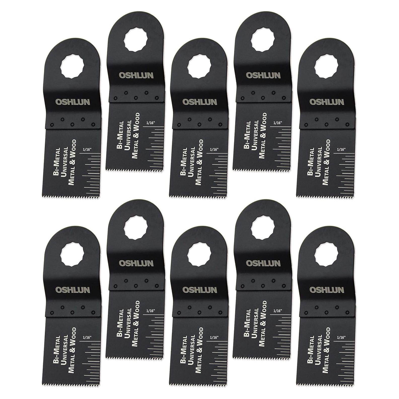 Hojas Oscilantes Bi-Metal OSHLUN MMR-0110 Paquete de 10