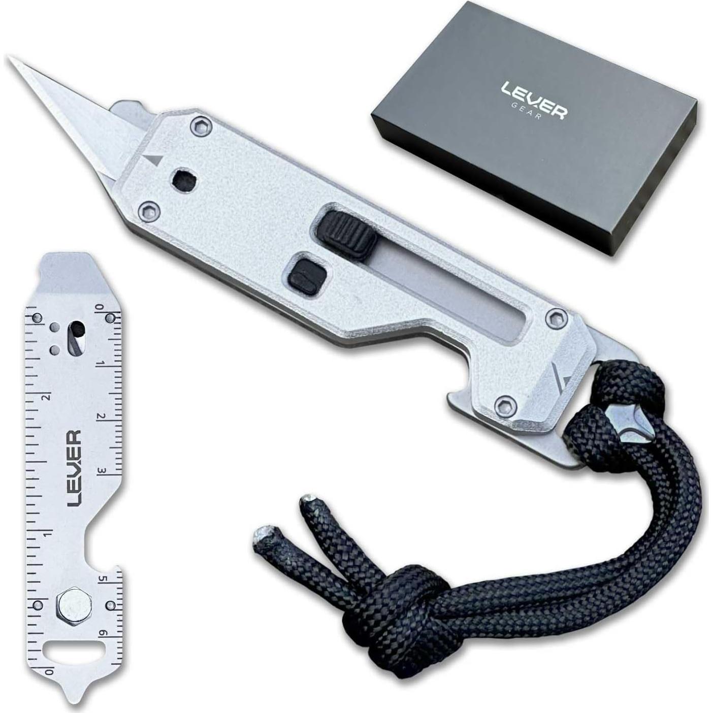 Paquete de Regalo EDC Lever Gear - Herramientas Utilitarias y Cable USB