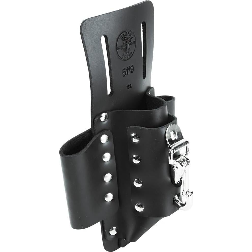 Bolsa de Herramientas Klein 5119 de Cuero con 4 Bolsillos