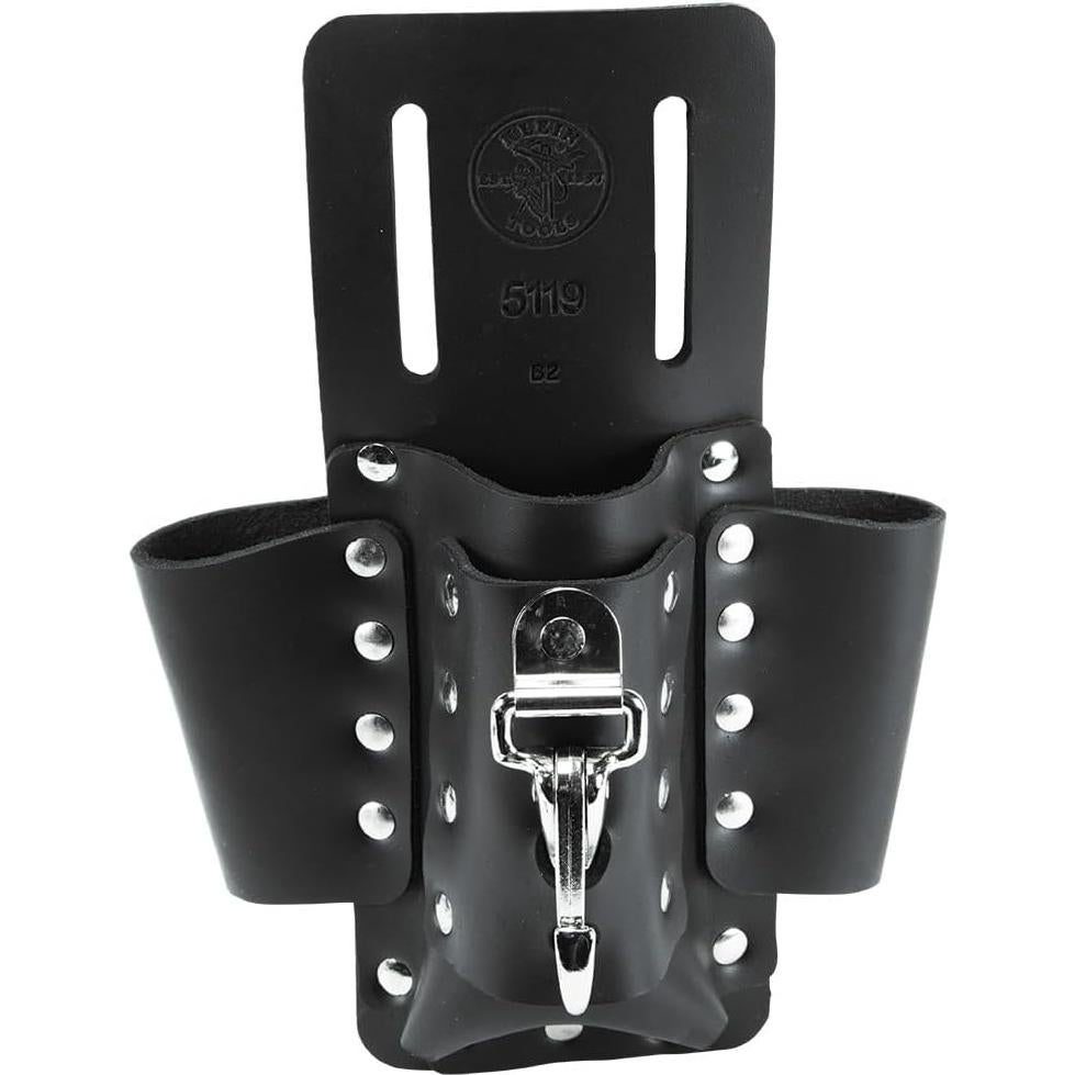 Bolsa de Herramientas Klein 5119 de Cuero con 4 Bolsillos