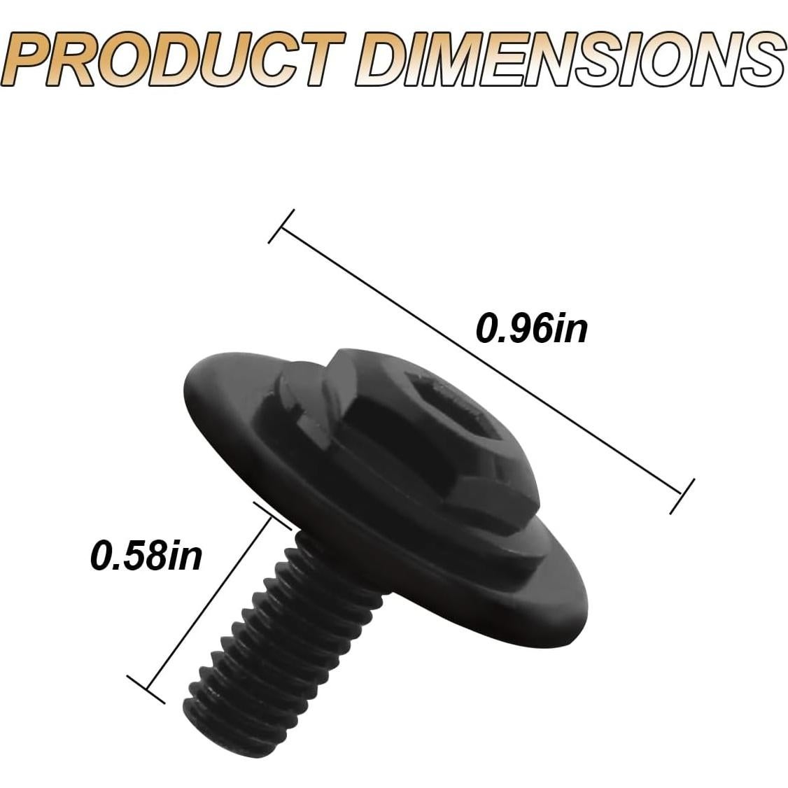 Kit de Tornillos de Reemplazo Aulpq RW9157 para Herramienta Multiusos