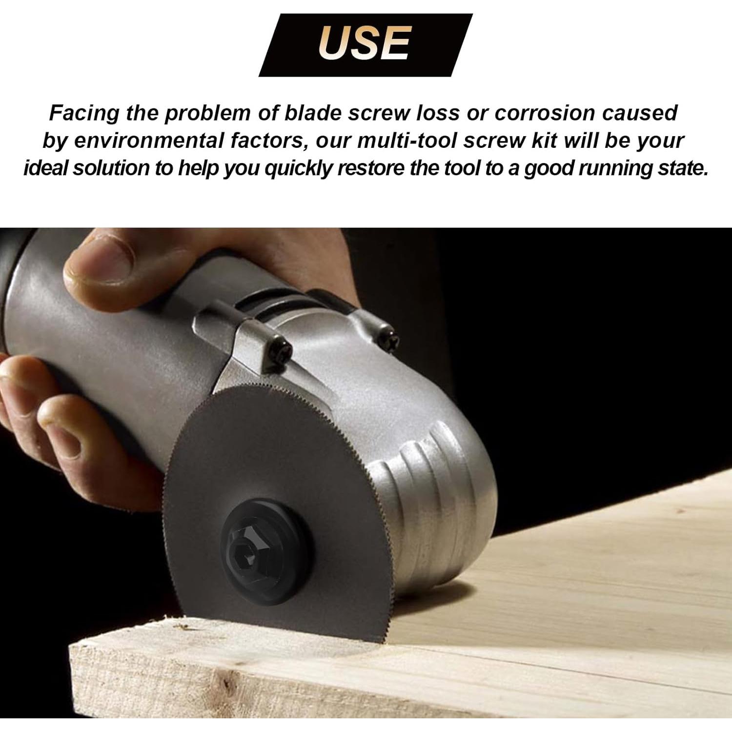 Kit de Tornillos de Reemplazo Aulpq RW9157 para Herramienta Multiusos