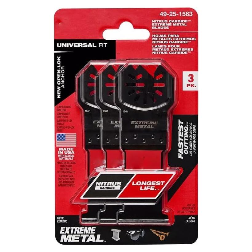 Cuchilla Multi-Herramienta de Metal Extremo BANA 49-25-1563