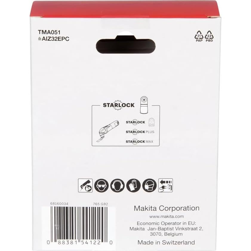 Hojas de Sierra de Corte de Inmersión Makita B-64858-20 - 20 Piezas