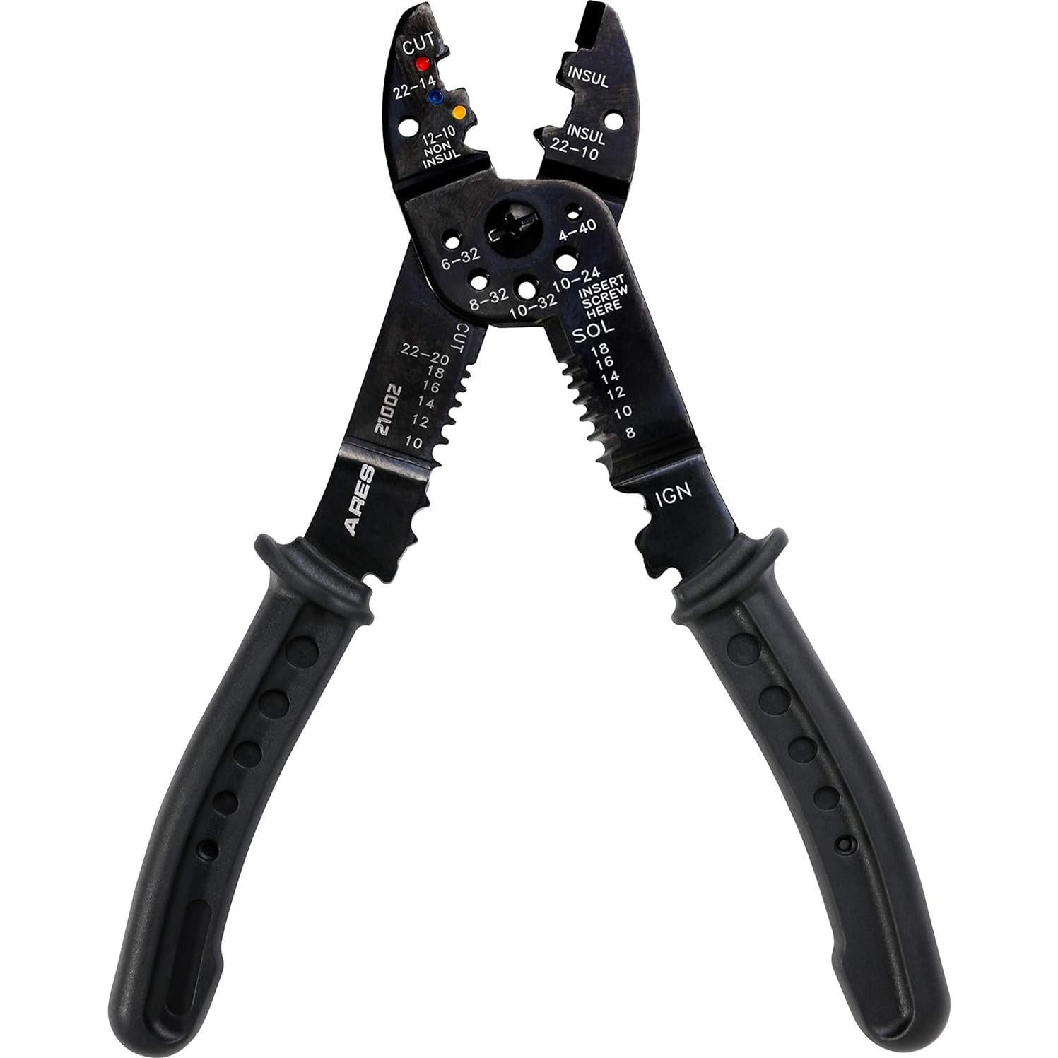 Pelacables y Crimpador ARES 21002 - Herramienta Multiuso 22.86 cm